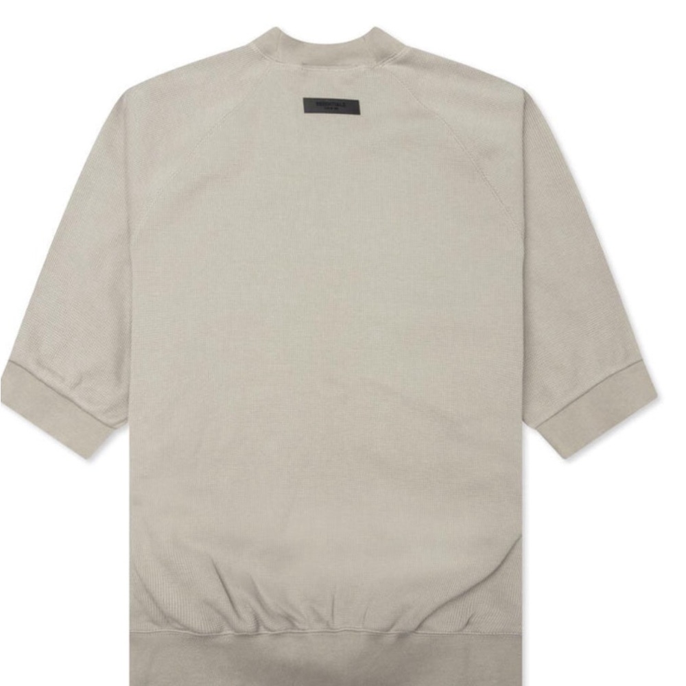 Essentials Fear Of God Short Sleeve Waffle Sweatshirt Large NWT (Oversized)